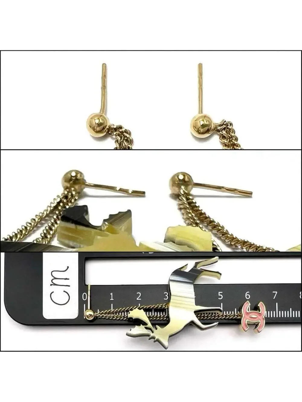 Chanel Earrings Metal #207478C65B